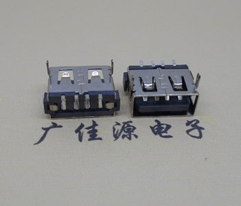 北京USB短体母座.超薄5.9H胶芯.移动电源接口