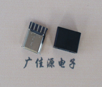 北京麦克-迈克 接口USB5p焊线母座 带胶外套 连接器