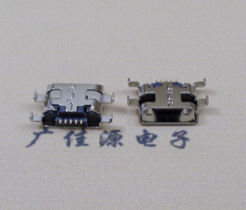 北京MICRO USB 沉板母座 四脚插 镀雾镍 直边斜口定义