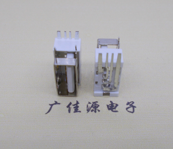 北京USB侧立式短体10.0尺寸 侧插加宽脚5A大电流插座