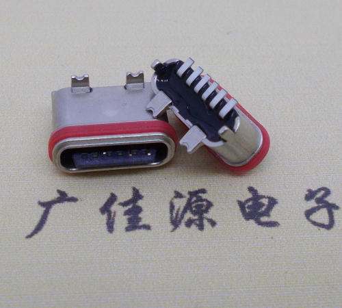 北京立式贴片防水Type-C6P母座连接器