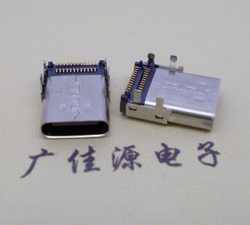 北京板上型Type-C24P母座双排SMT贴片连接器