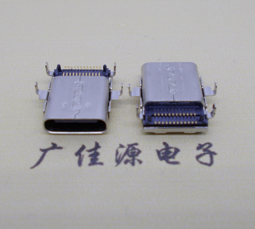 北京沉板usb 3.1 type-c24p母座双排贴板L=12.8mm