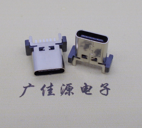 北京立式插板type-c6p母座长H=8.8mm