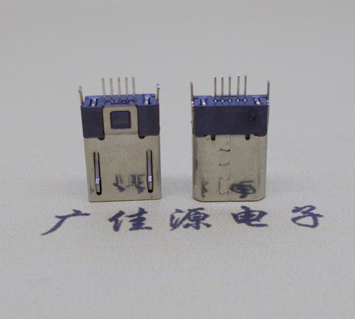 北京micro-迈克 插座 固定两脚鱼叉夹板1.0公头连接器