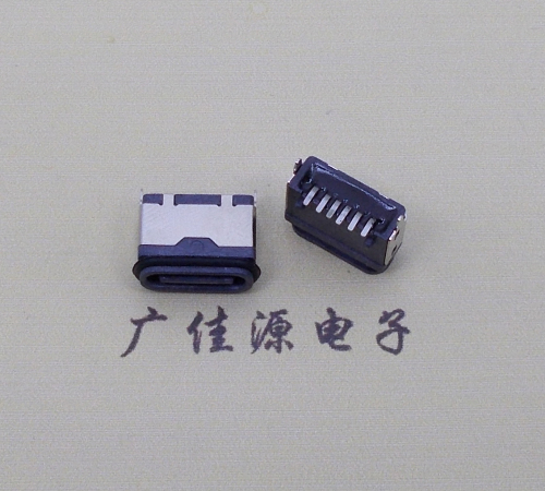 北京type c6p防水母座立式贴板SMT贴片