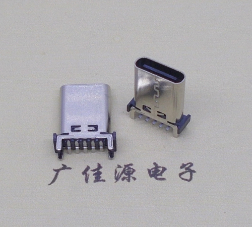 北京type c10p母座直立式贴板H=13.10、13.70、15.0mm支持快充、数据传输