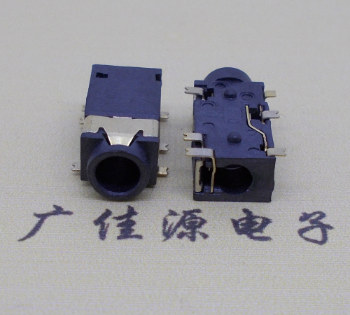 北京PJ-342耳机2.5/3.5音频插座六脚贴片双柱