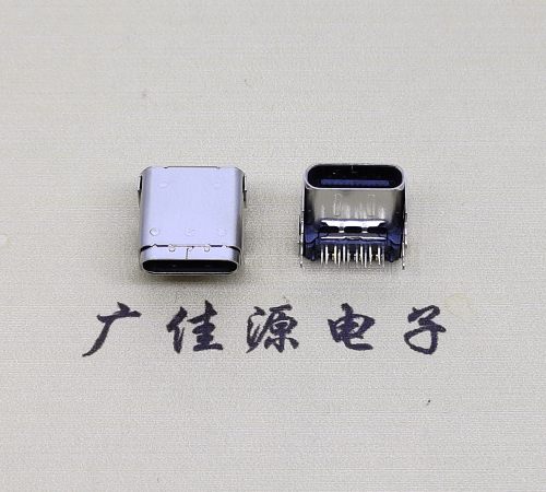 北京type c24p板上母头 typec接口数据CL=3.4,DIP+SMT端子DIP长脚